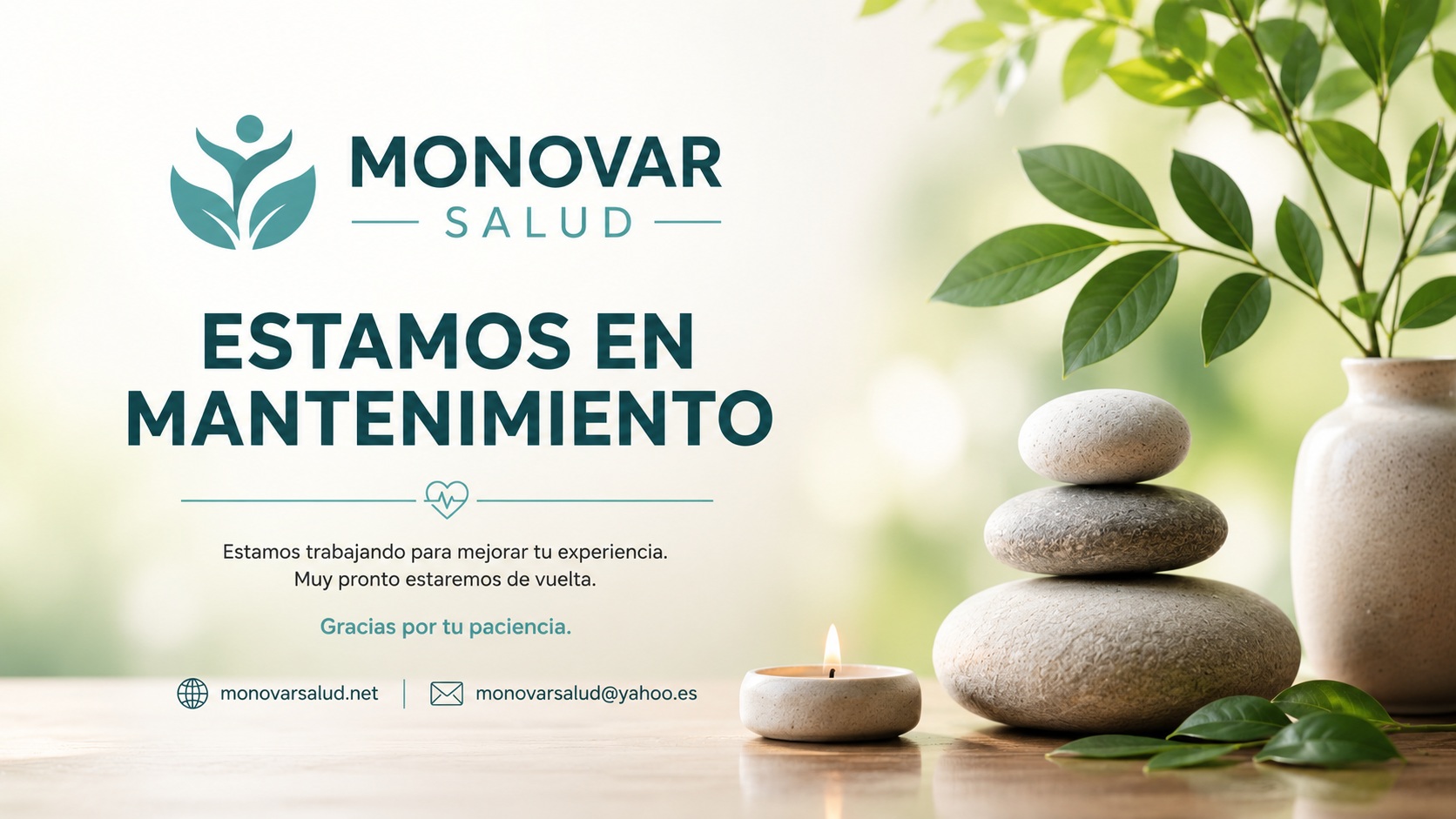 Monovar Salud - Página en mantenimiento